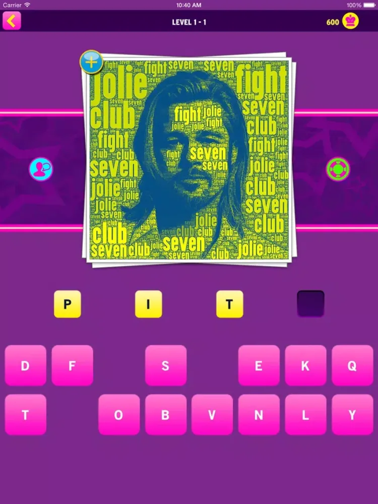 Captures d'écran de Guess that famous actor iPad 