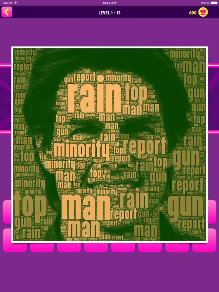 Captures d'écran de Guess that famous actor iPad 