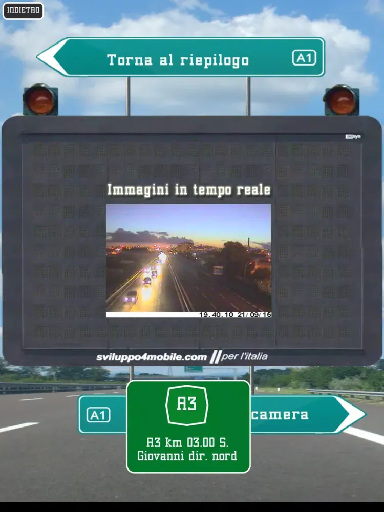 Video Telecamere strade ed autostrade - LITE iPad 應用截圖