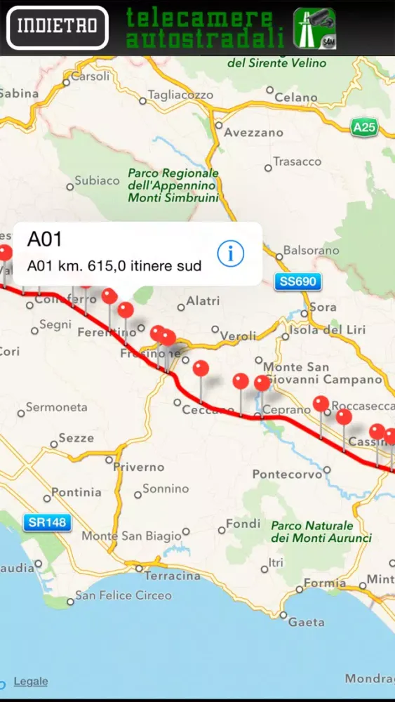 Video Telecamere strade ed autostrade - LITE應用截圖