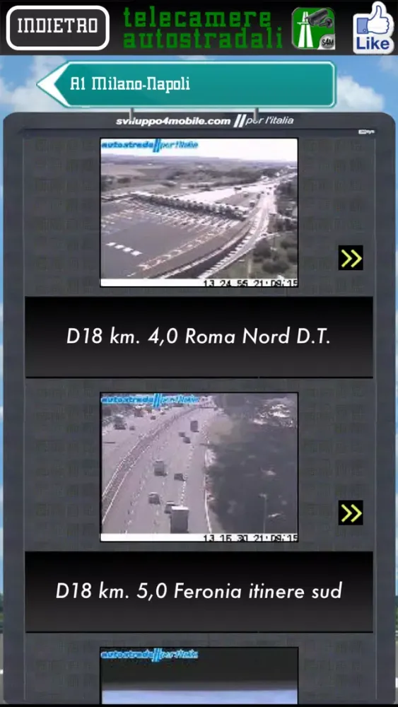 Video Telecamere strade ed autostrade - LITE應用截圖