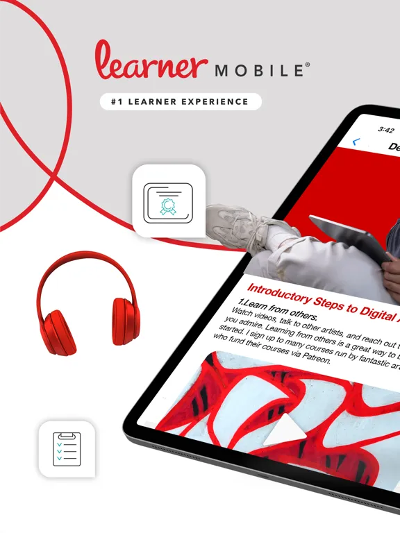 Learner Mobile iPad  स्क्रीनशॉट