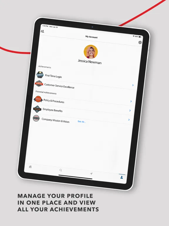 Learner Mobile iPad  स्क्रीनशॉट