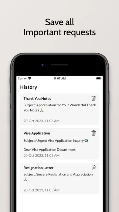Ảnh chụp màn hình của AI Email Writer & Generator
