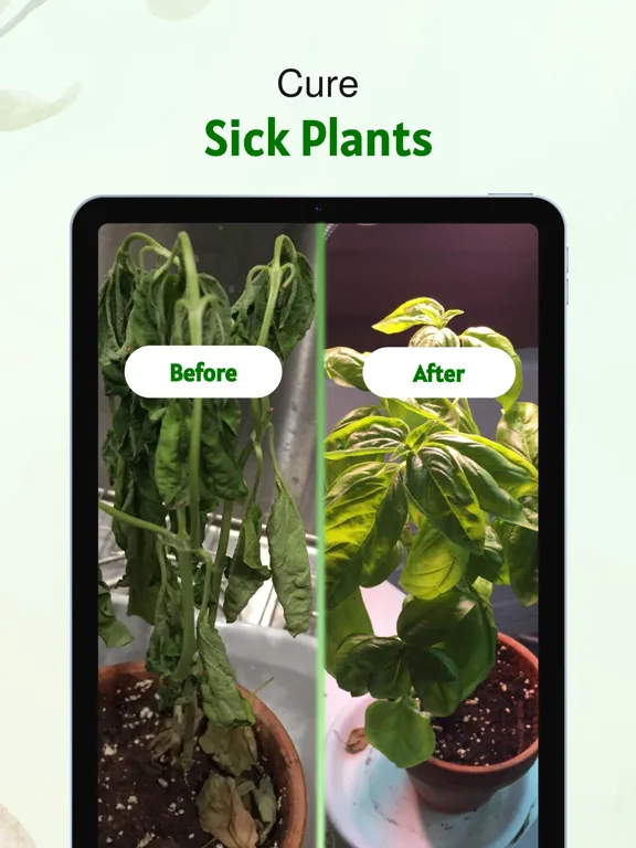 Capturas de pantalla de PlantPro: Identifier & Disease iPad 