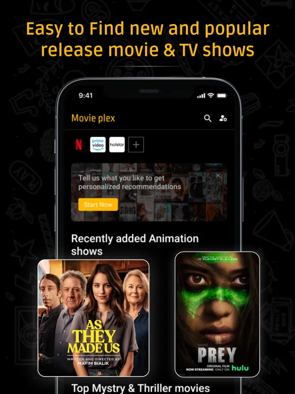 Movie Master - Movie & TV Show iPad  स्क्रीनशॉट