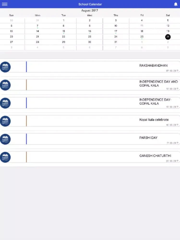 SVPM's ENGLISH MEDIUM SCHOOL iPad 应用截图