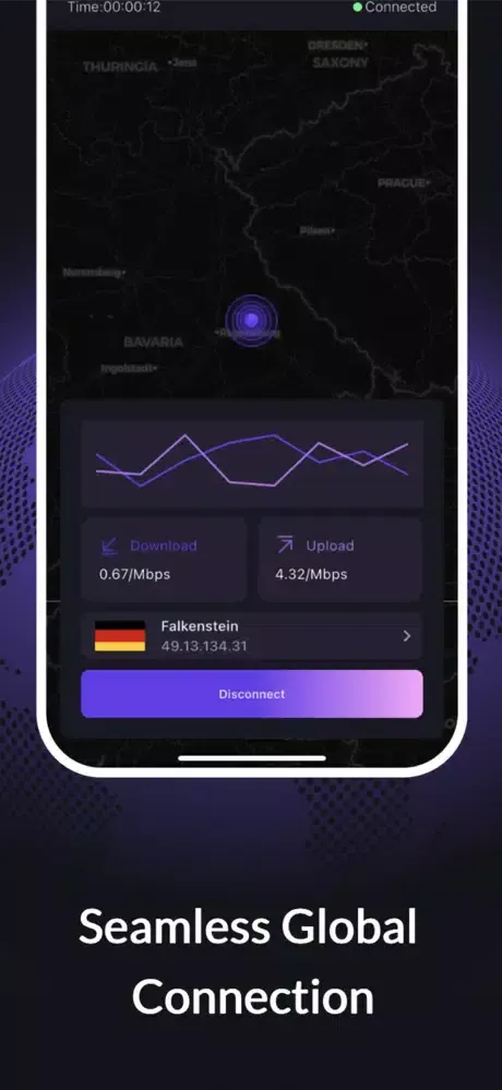 Скриншоты Shadow Node dVPN Lite