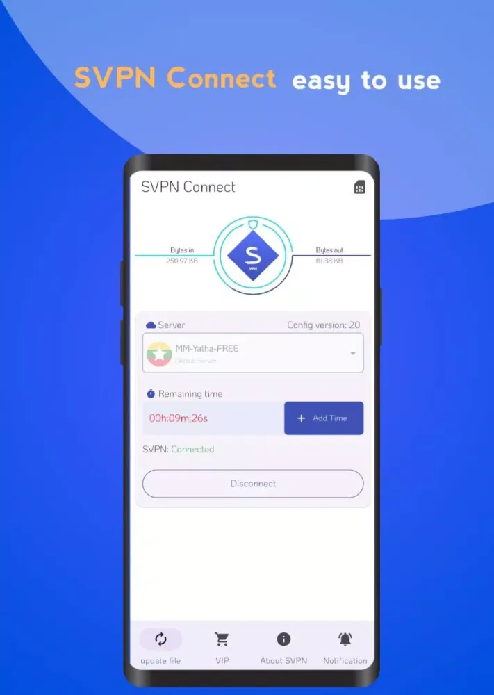 SVPN Connect Ekran Görüntüleri