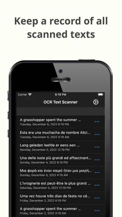 Скриншоты OCR Text Scanner – Text reader