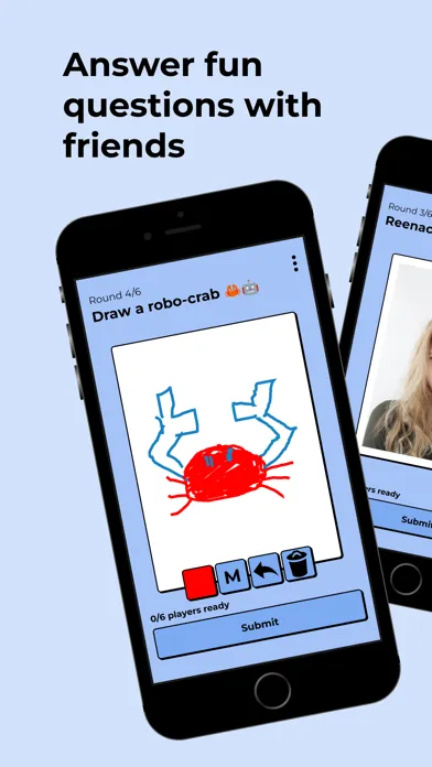 ภาพหน้าจอของ Beefriend - party game