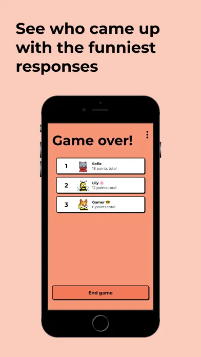ภาพหน้าจอของ Beefriend - party game