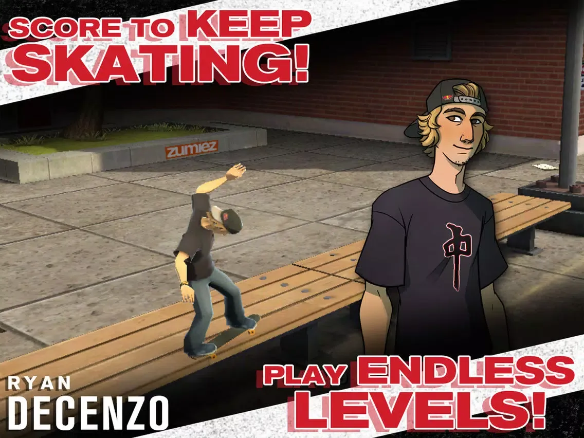Transworld Endless Skater iPad  স্ক্রিনশট