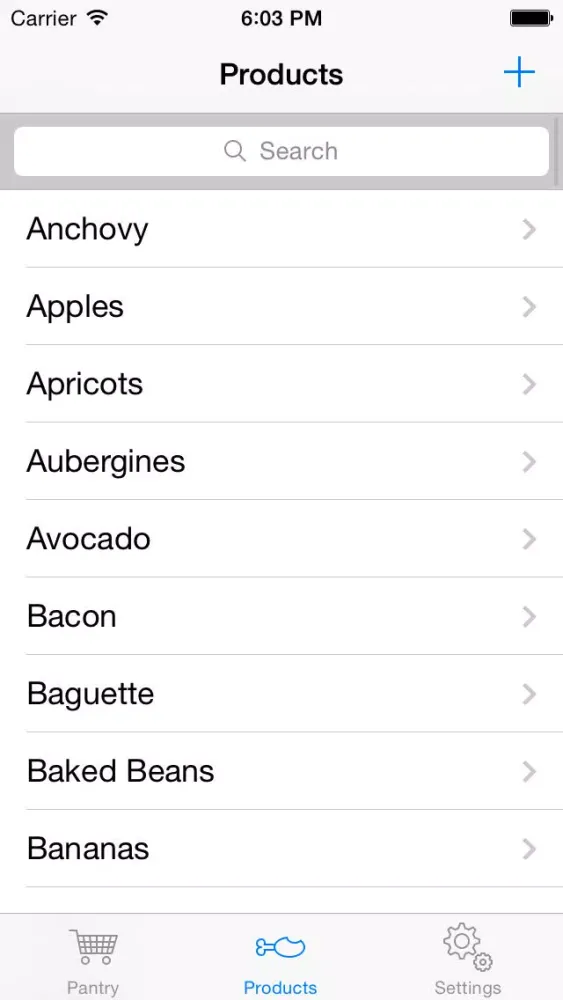 Tangkapan layar Food Saver