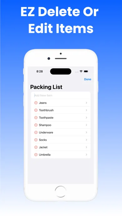Packing List*应用截图