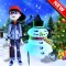Happy Christmas Fun Car Driver