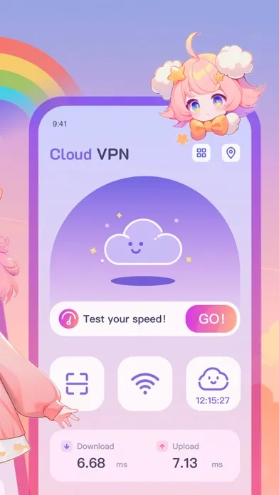 Tangkapan skrin Cloud VPN: Fast & Secure