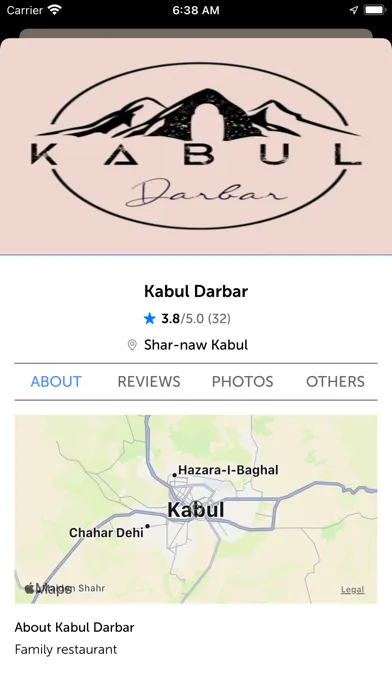 Captures d'écran de Afghan Online Food