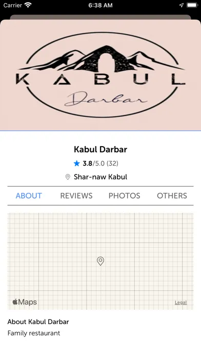 Captures d'écran de Afghan Online Food