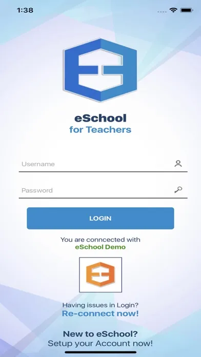 eSchool for Teachers 스크린샷