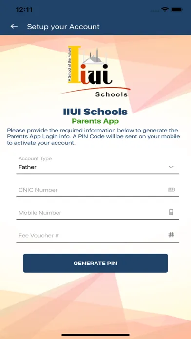 IIUI Schools 스크린샷
