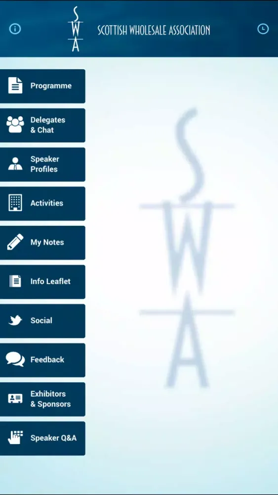 SWA Annual Conference 2019 스크린샷