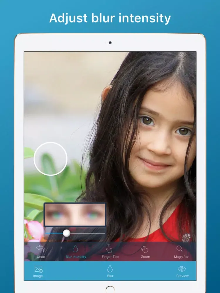 Capturas de tela do Photo Blur effect & editor iPad 