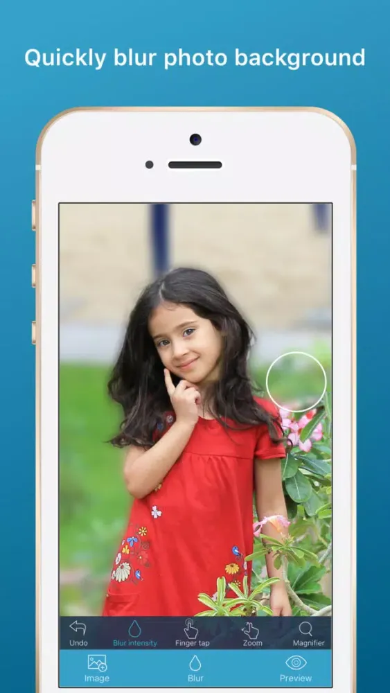 Capturas de tela do Photo Blur effect & editor