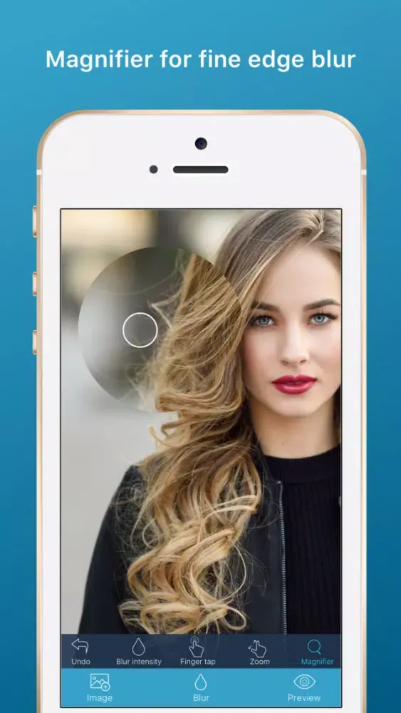 Capturas de tela do Photo Blur effect & editor