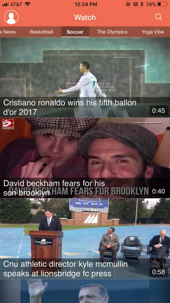 Sportly.tv Ekran Görüntüleri