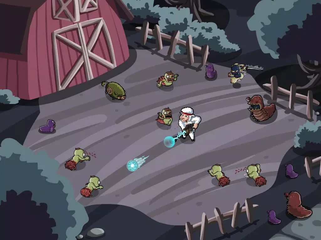 Lamebo VS. Zombies HD iPad  Screenshots