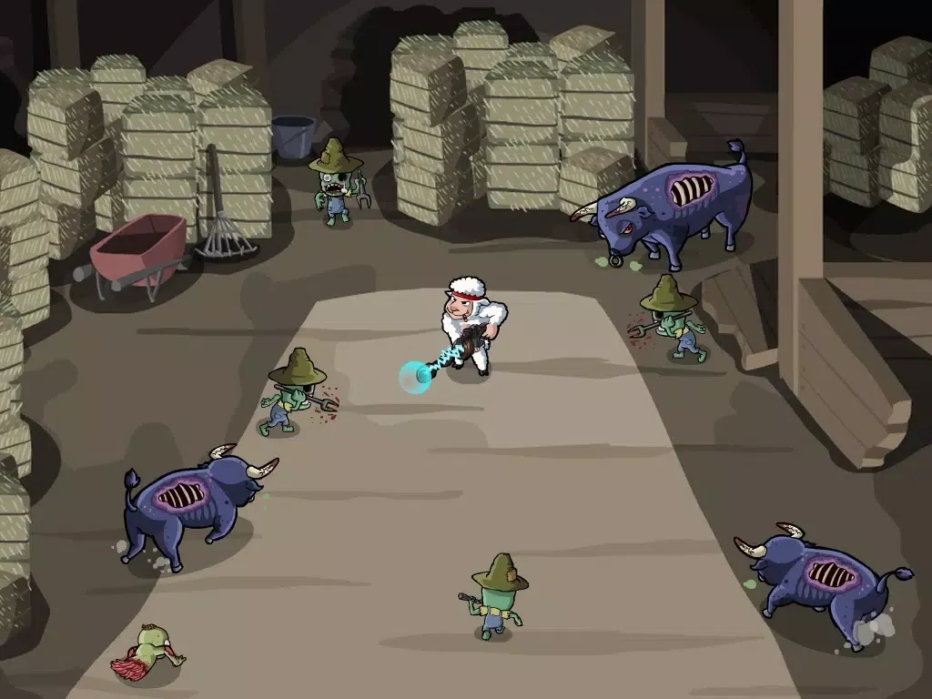 Lamebo VS. Zombies HD iPad  Screenshots