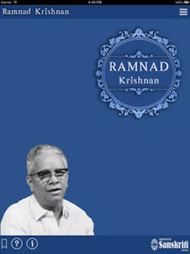 Captures d'écran de Ramnad Krishnan iPad 
