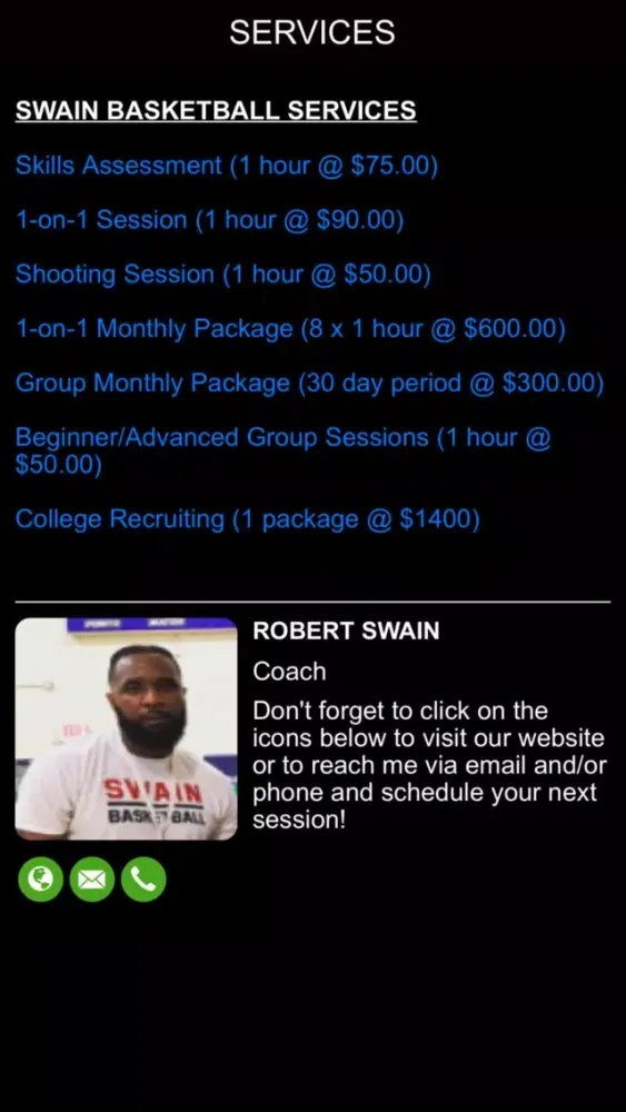 تصاویر SWAIN BASKETBALL