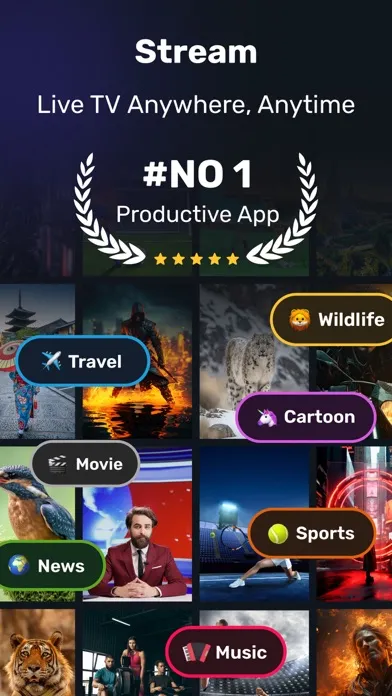Capturas de pantalla de iPTV Smarters - Watch Live TV