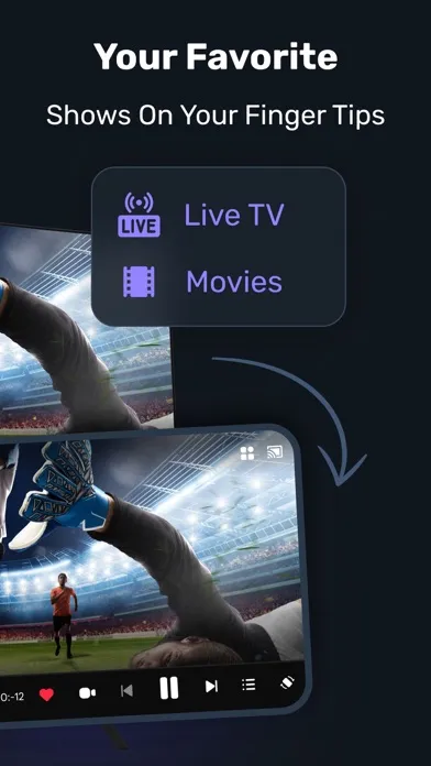 Capturas de pantalla de iPTV Smarters - Watch Live TV