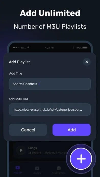 Capturas de pantalla de iPTV Smarters - Watch Live TV