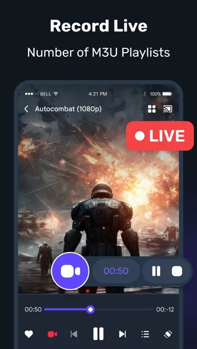 Capturas de pantalla de iPTV Smarters - Watch Live TV