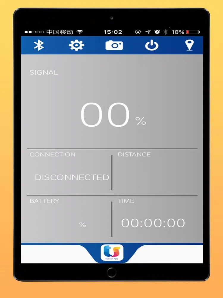 TS TRACKER APP iPad  স্ক্রিনশট