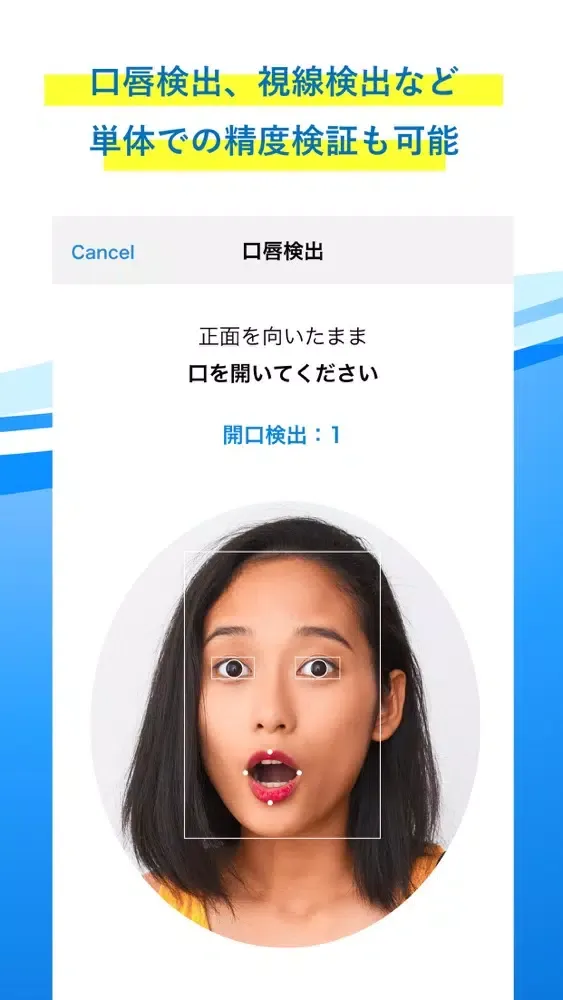 ライブネス判定 for eKYC應用截圖