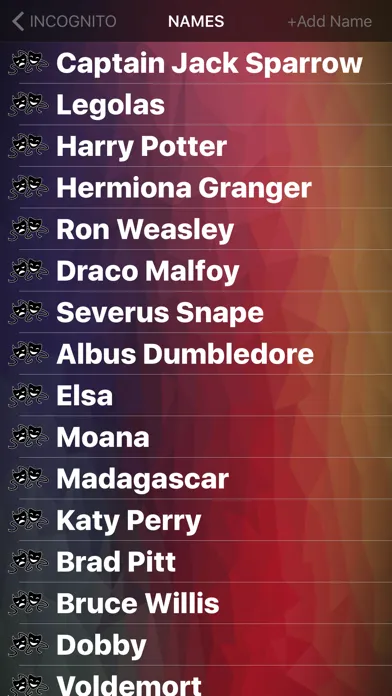 Incognito Charades Screenshots