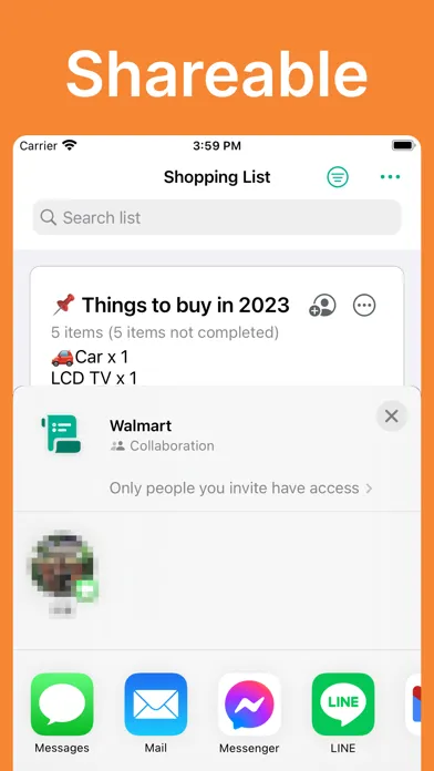 Shopping List Grocery list app Ekran Görüntüleri
