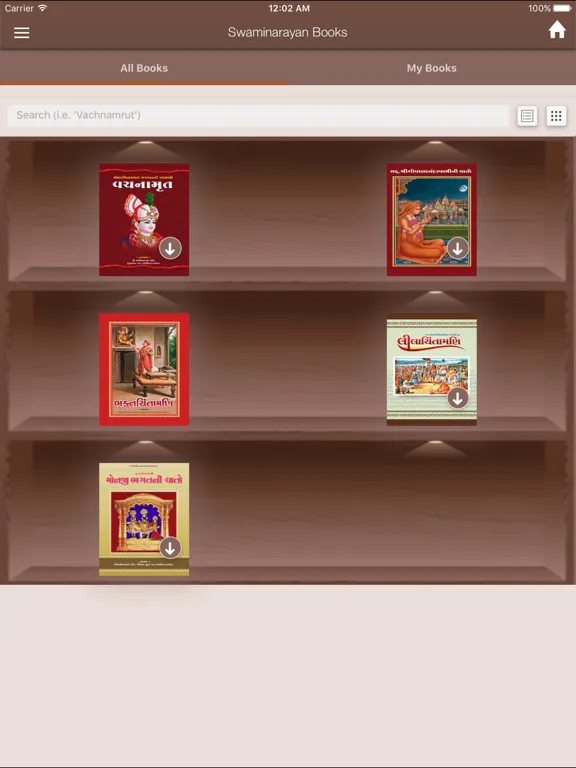 Swaminarayan Books iPad  Screenshots