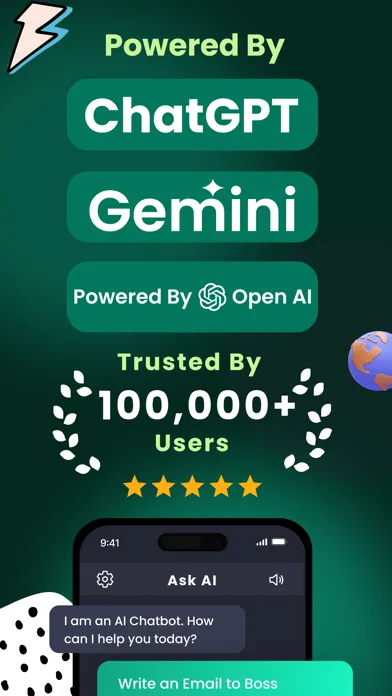 Capturas de tela do Ask AI Anything - Meta AI App