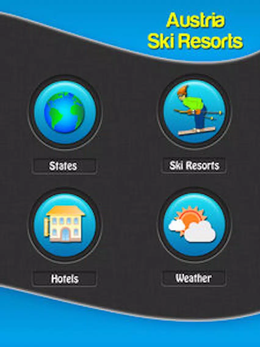 Austria Ski Resorts iPad 应用截图