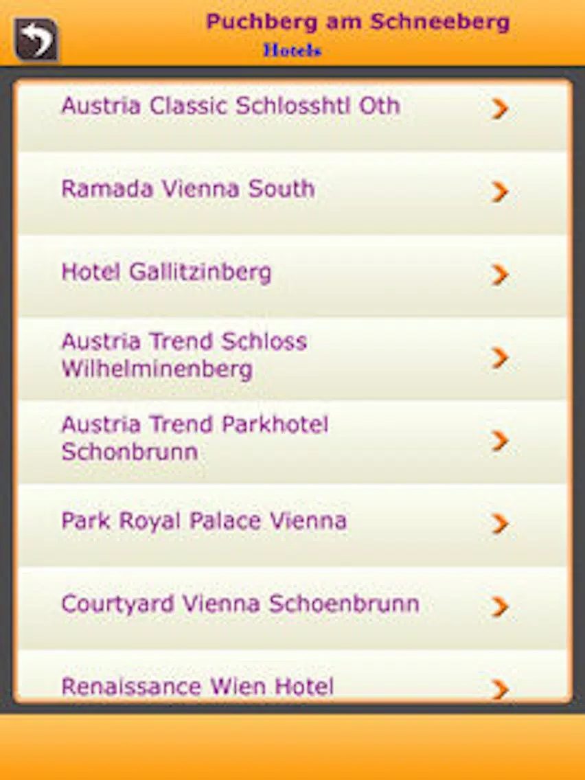 Austria Ski Resorts iPad 应用截图