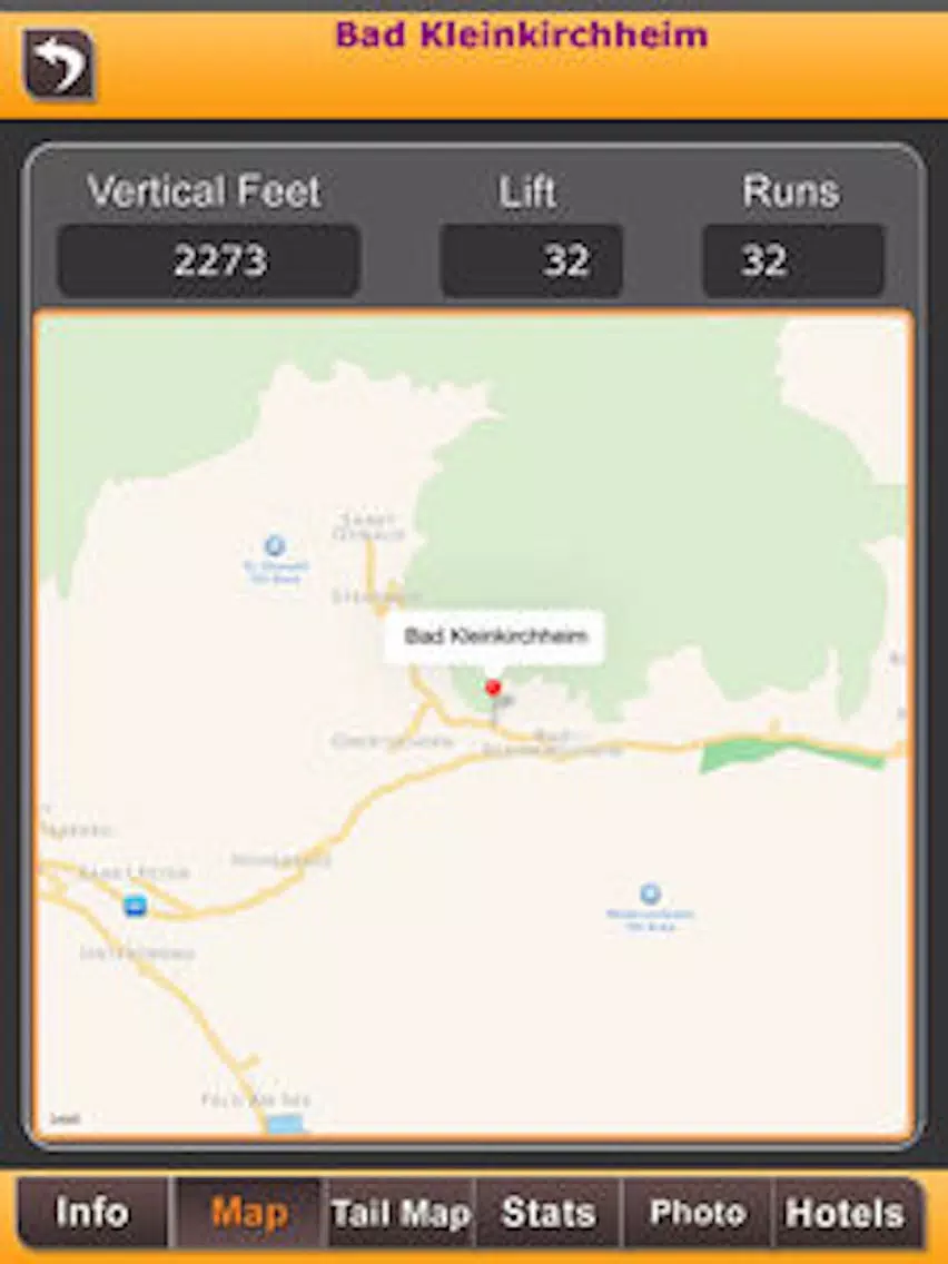 Austria Ski Resorts iPad 应用截图