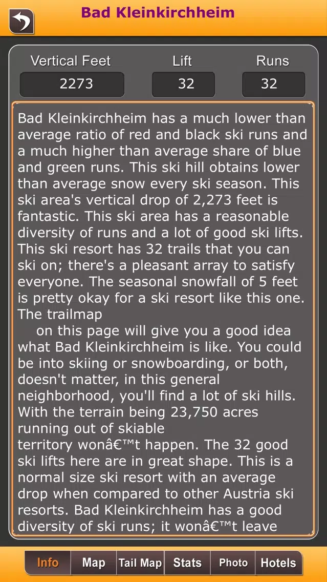 Austria Ski Resorts应用截图