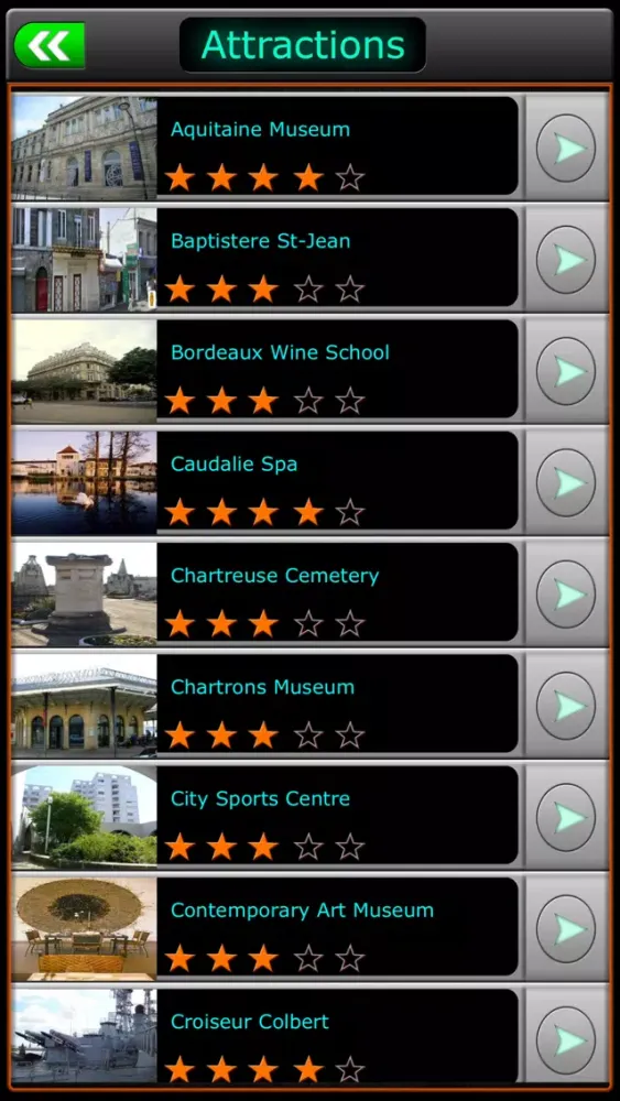 Bordeaux Offline Map Guide Screenshots