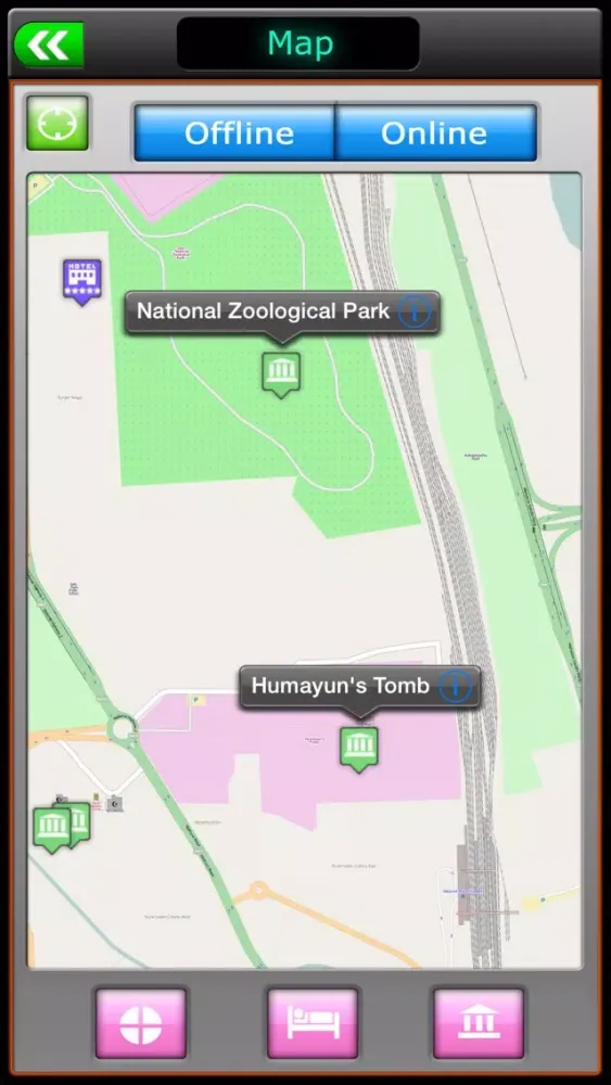 Delhi Offline Map Travel Guide應用截圖